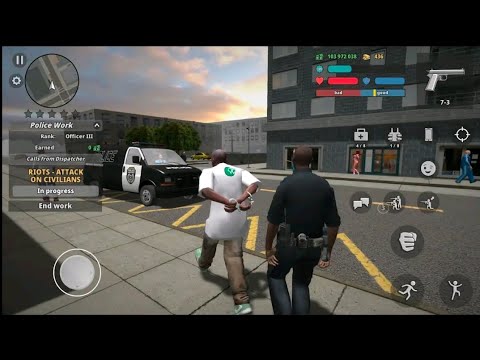 Police simulator patrol officer gameplay || police cop simulator 