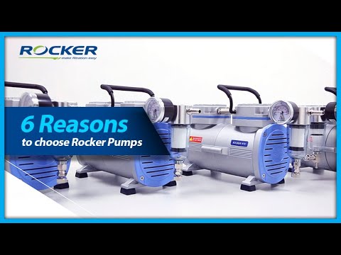 Rocker 300 Oil Free Vacuum Pump