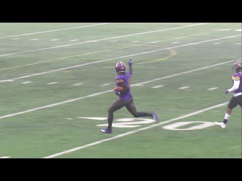 Monty Tyson - Brooklyn Pharaohs Harvest Bowl Championship Highlights - Pick-6 - December 11, 2021