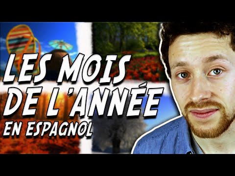 Les MOIS de l'ANNÉE 🗓 en espagnol 🇪🇸 - Meses del año (vocabulaire espagnol)