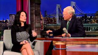 David Letterman   Lucy Liu's Fake Stage Vomit