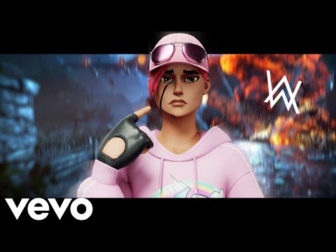 Alan Walker x salem ilese - Fake A Smile (Official Fortnite Music Video) @Alanwalkermusic @salemilese