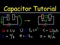 Capacitors Basic Introduction Physics