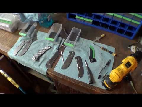 Knifemaking Tuesdays Week 69   Wicked Edge and fixing handles