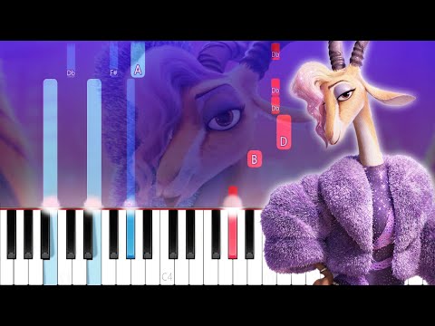Shakira - Zoo (Piano Tutorial)