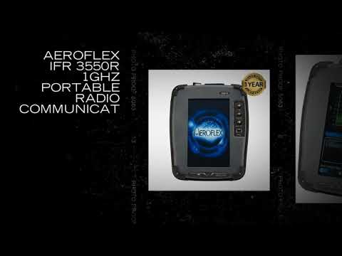 AeroFlex IFR 3550R 1GHz Portable Radio Communications Test S
