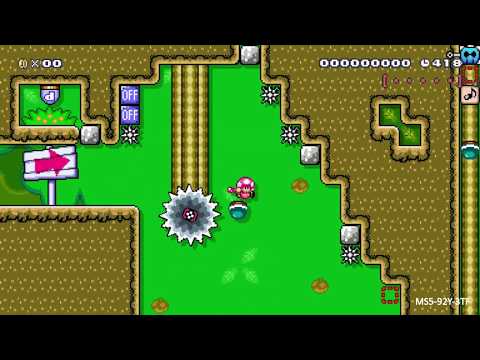 [SMM2] Jay-Kaizo's Jungle Jambalaya by Disco