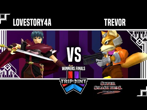 Tripoint Smash 186 - Winners Finals - lovestory4a(Marth) Vs. Trevor(Fox)