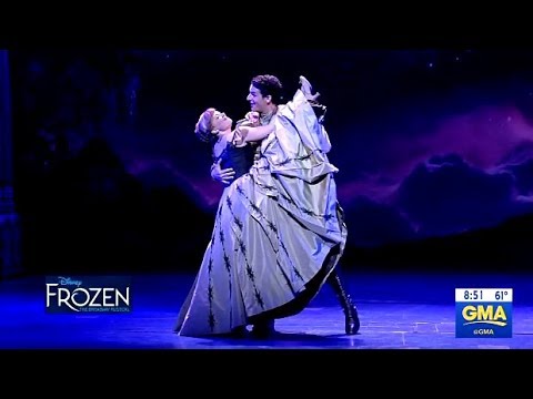 Frozen Broadway Performance Of "Love Is An Open Door"  (GMA)