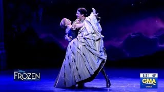 Frozen Broadway Performance Of &quot;Love Is An Open Door&quot;  (GMA)