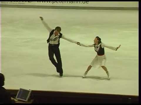 Julia Zlobina Alexei Sitnikov Nebelhorn Trophy 2012 Ice Dance Free Dance Azerbaijan
