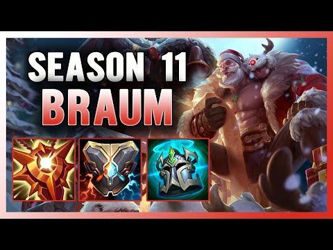 HIGH ELO BRAUM SUPPORT GUIDE AND GAMEPLAY | League of Legends patch 10.25