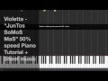 Violetta "JunTos SoMoS MaS" 50speed Piano ...