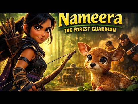 Nameera – The Forest Guardian | Inspiring Animated Short Film | Disney PixarStyle #shorts #ytshorts 