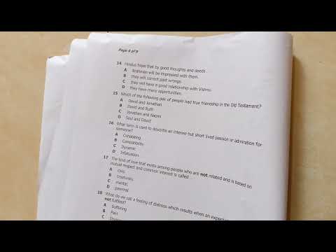 ecz 2023 Religious Education past paper fully answered