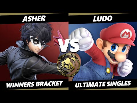 Daddy's Den - Asher (Joker) Vs. Ludo (Mario) Smash Ultimate - SSBU