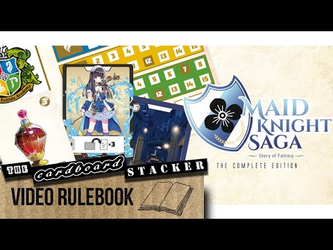 Video Rulebook | Maid Knight Saga 2 | The Cardboard Stacker