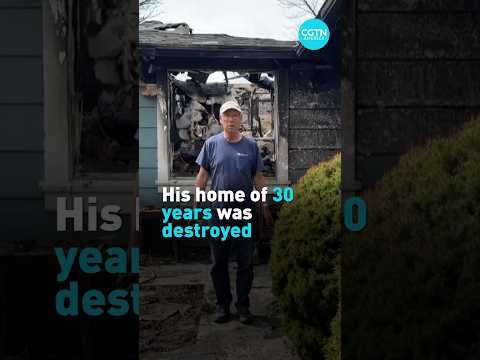 His home of 30 years was destroyed