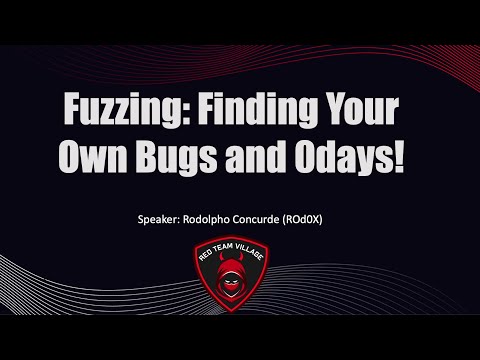 Fuzzing: Finding Your Own Bugs and 0days! by Rodolpho Concurde (ROd0X)