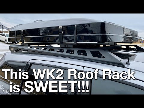 Chief Products WK2 Grand Cherokee Roof Rack Install and initial review