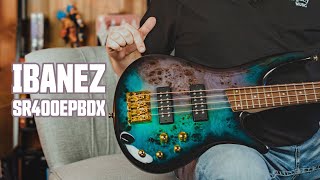 Video thumbnail for Ibanez SR400EPBDX Bass I Beauty and Value All In One by Tarpley Music