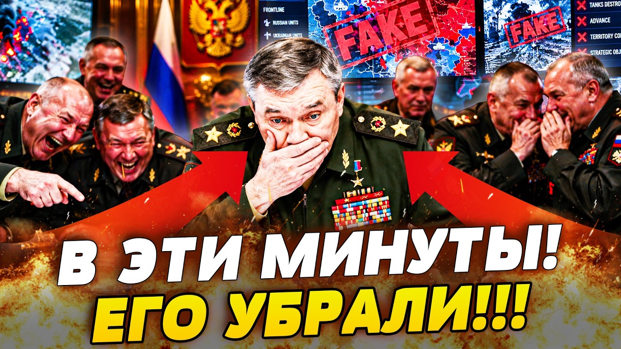 💥СРАЗУ ПОСЛЕ ДОКЛАДА ПУТИНУ! ГЕРАСИМОВА СРОЧНО ВЫЗВАЛИ В КРЕМЛЬ! ОТСТАВКА?! 