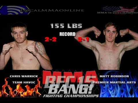 BANG 15 - Matt Robinson vs Chris Warrick