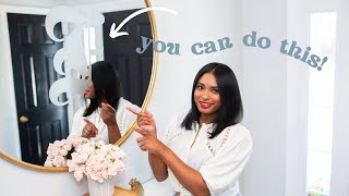 HOW TO "ETCH" GLASS WITH CRICUT without ruining your mirror 😒🤔 I HOW TO ETCH MIRRORS TUTORIAL I DIY