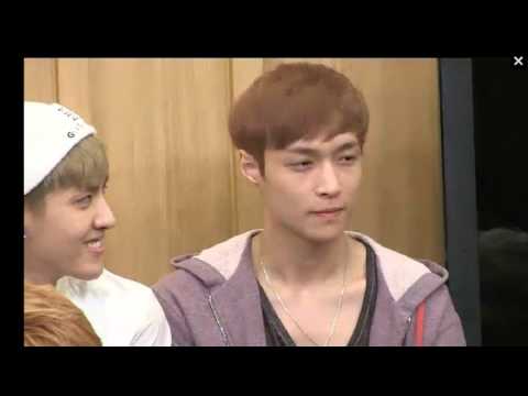 EXO - 130808 Youngstreet - LAY's wink