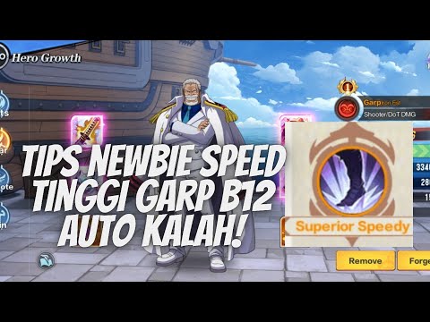 TIPS F2P SPEED PENTING GARP B 11 BANTAI GARP B 12 - NEW WORLD VIRGOUR VOYAGE