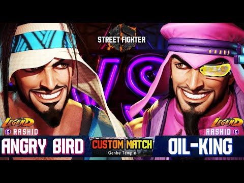 SF6 - Angry Bird (RASHID) World Top  Vs  Oil King (RASHID) - High Level Gameplay