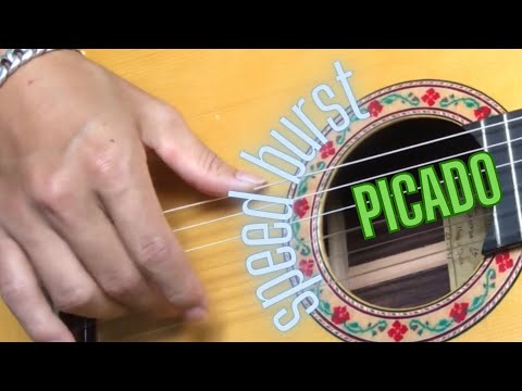 Picado practice - Speed burst