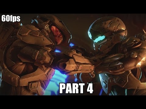 Halo 5: Guardians Walkthrough Part 4 - Mission 4 & 5 "MERIDIAN STATION" & " UNCONFIRMED