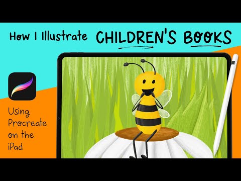 Beginner Tutorial: How I illustrate my children's books in Procreate
