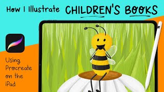 Beginner Tutorial: How I illustrate my children's books in Procreate