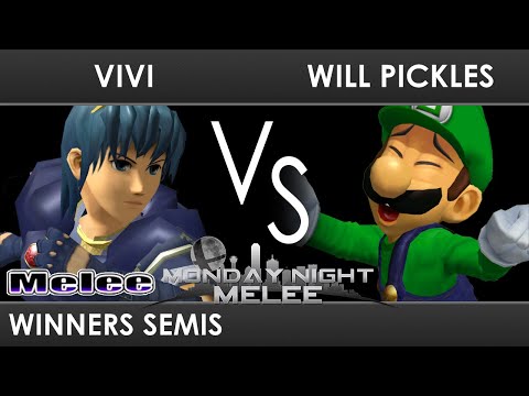 MNM 323 - ViVi (Marth) VS Will Pickles (Luigi) - Winners Semis - SSBM Melee