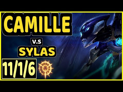 ONFLEEK (CAMILLE) vs SYLAS - 11/1/6 KDA JUNGLE CHALLENGER GAMEPLAY - KR
