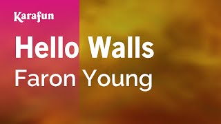 Karaoke Hello Walls - Faron Young *