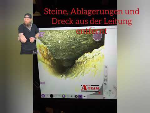Kurzliner Sanierung Kanal defekt Rohrbruch neues Rohr Kanalsanierung Schlauchliner Abfluss A-Team