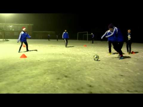 HSV dec. 10#  C1 Mädels im Schnee !