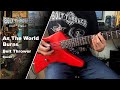 Bolt Thrower - As The World Burns - Guitar Cover w/Solo (+Tabs)