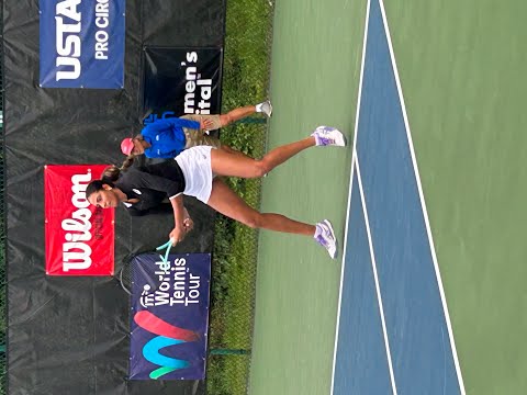 W60 Evansville: Karman Thandi vs Maria Fernanda Navarro Oliva - HLs