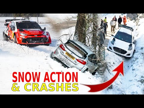 🇲🇨 WRC RALLYE MONTE CARLO 2026 | TEST RAW ACTION | Rally1 & Rally 2