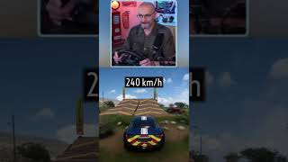 Le grand saut à 240 kmh avec une Alpine A110 #Shorts