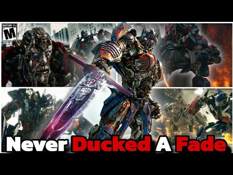 Optimus Prime Never Ducked a Fade!!!