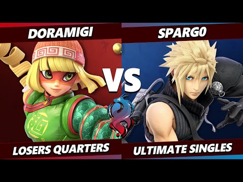 Kowloon Kagaribi TOP 8 - Doramigi (Min Min) Vs. Spargo (Cloud) Smash Ultimate - SSBU