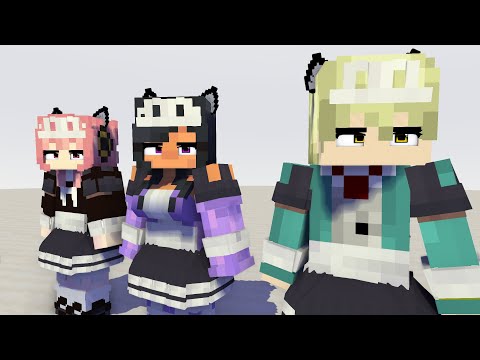 TUTU YAY! ARIGATO LOVEFOOL MAID ANYA APHMAU LOID SPY X FAMILY - MINECRAFT ANIMATION #shorts