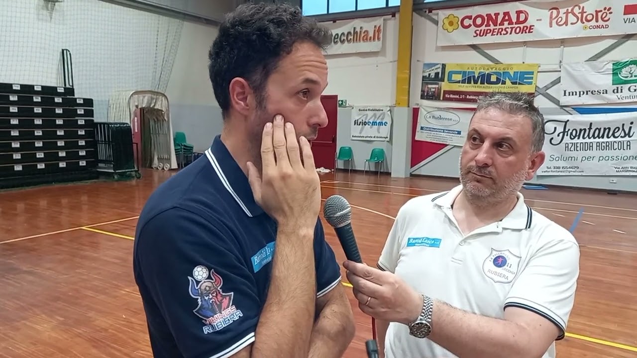 VIDEO. PALLAMANO RUBIERA: IL COMMENTO DI MISTER LUCA GALLUCCIO DOPO LA GARA CON BOLZANO