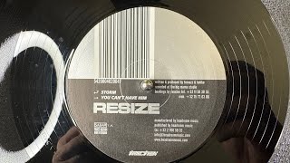 Resize – Storm - Traction – TRACT 002004 (2000)