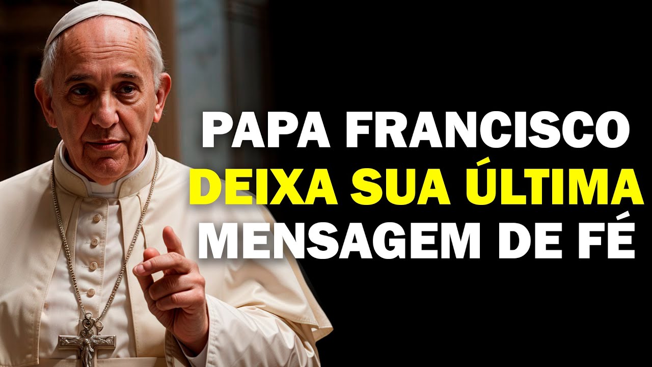 Papa Francisco Revelou: Sua Última Mensagem ao Mundo